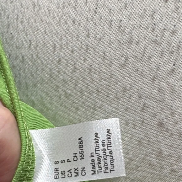 NWT H&M Lime Green Women's Tank Top - Picture 6 of 7
